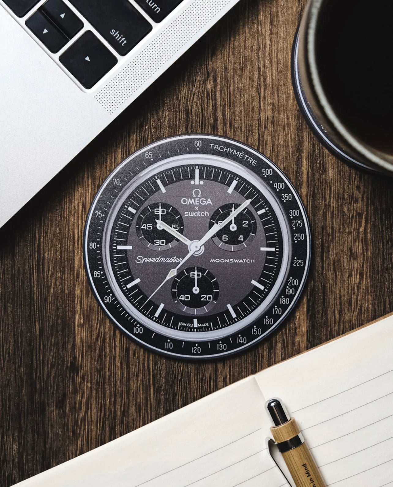 Sous-verres MoonSwatch Mission vers Mercure pour Amateurs de Montres